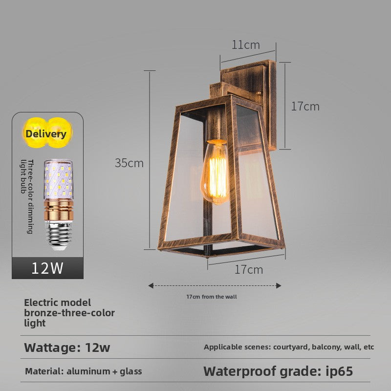 Outdoor Wall Lamp | Waterproof Aluminum LED Light for Exterior Spaces