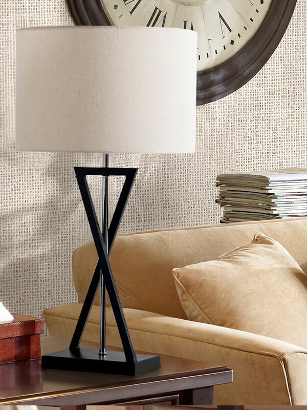 Modern American Iron Table & Floor Lamp | App & Remote Control Smart Light