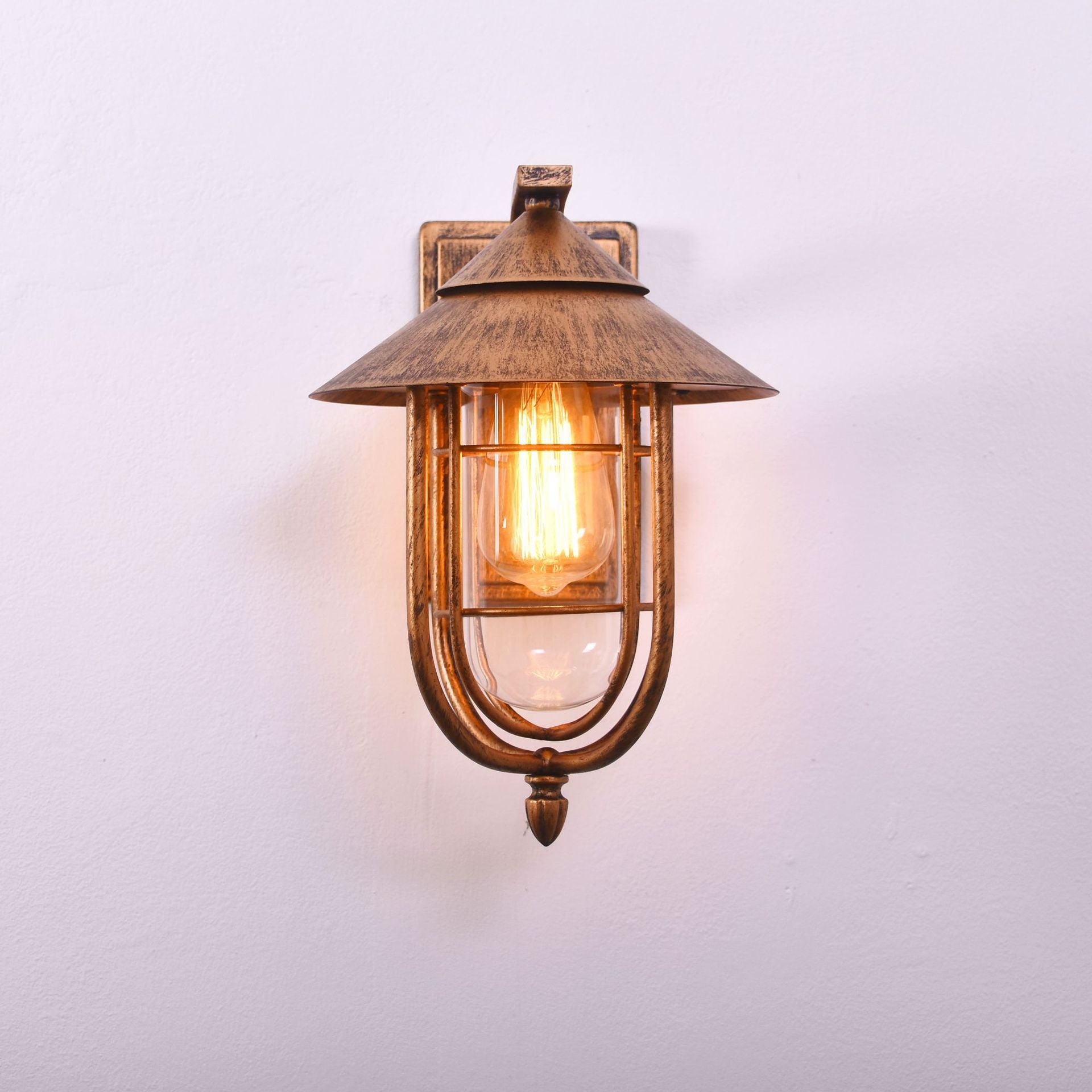 Nordic Retro Outdoor Wall Light | Motion Sensor Waterproof LED Lamp