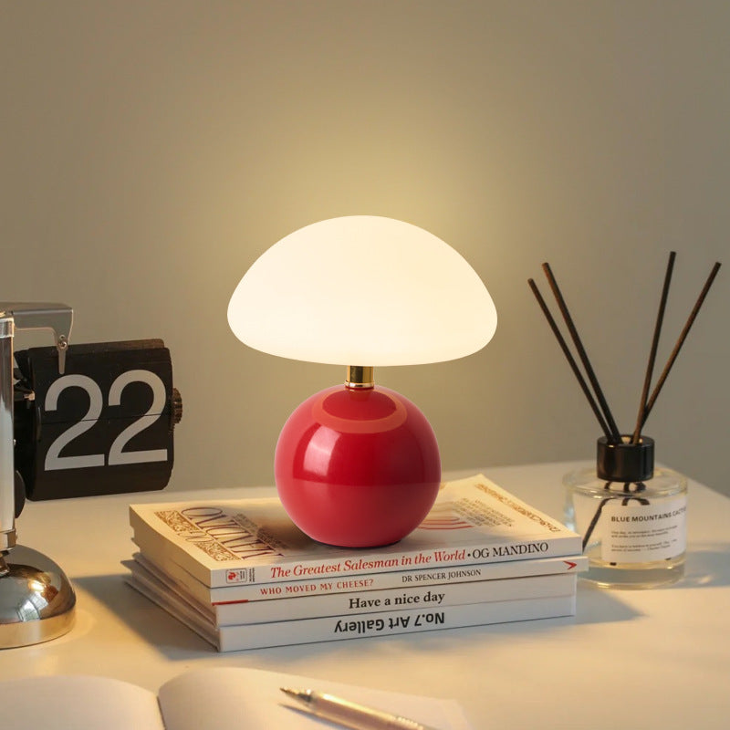 Mushroom Table Lamp | Soft Glow Ceramic Night Light