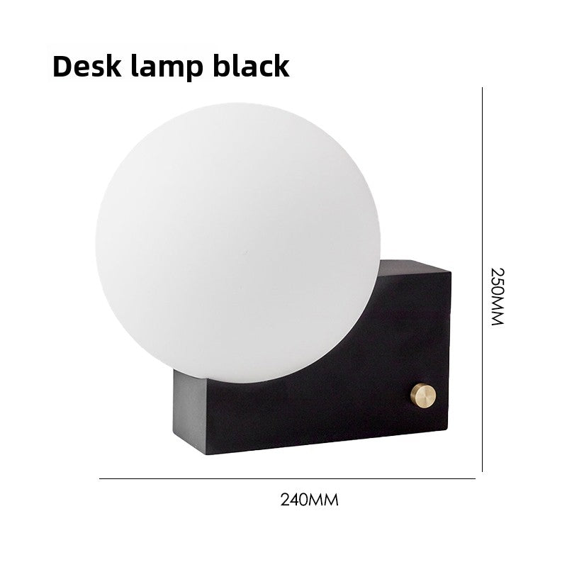 Designer Bedside Lamp | Postmodern Snail-Shape Table & Wall Light