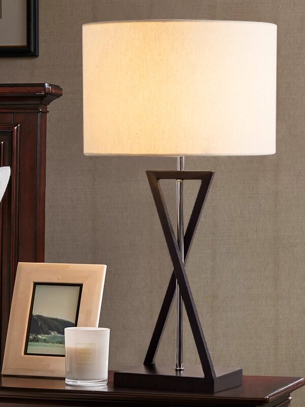 Modern American Iron Table & Floor Lamp | App & Remote Control Smart Light