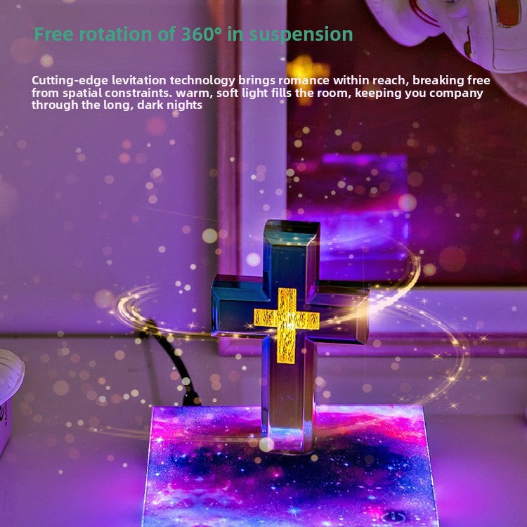 Magnetic Levitation Starry Sky Lamp | Floating LED Celestial Desk Light