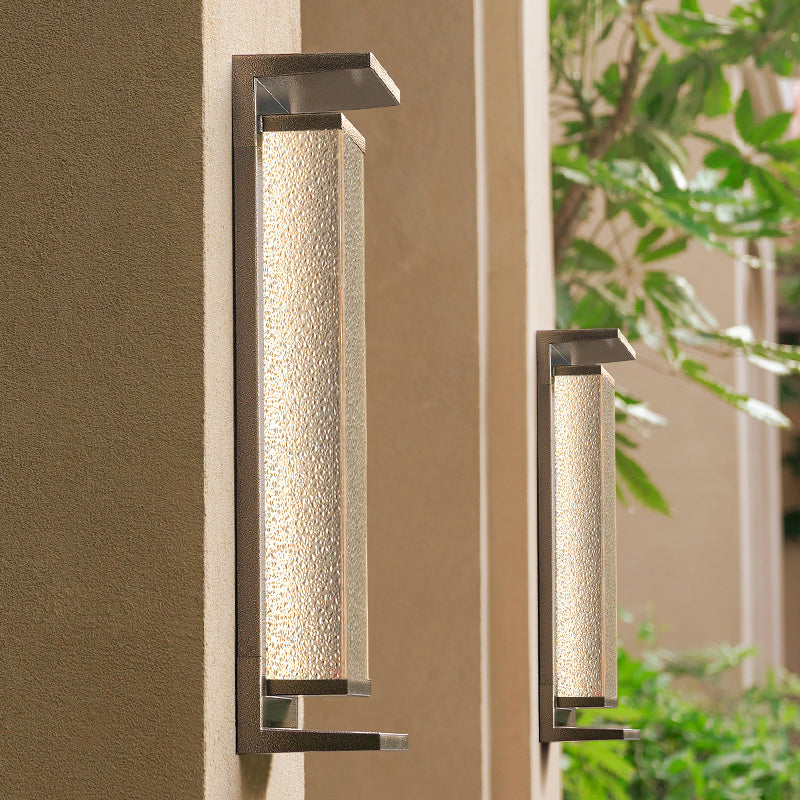 Chinese Retro Solar Outdoor Wall Lamp | Aluminum LED Courtyard Light 60–80cm