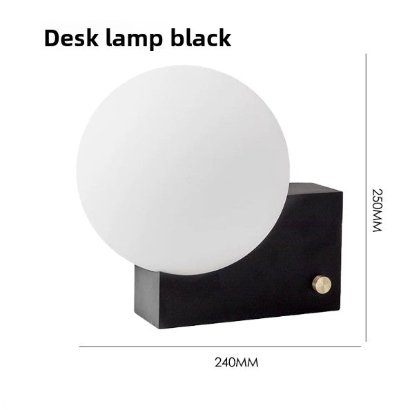 Designer Bedside Lamp | Postmodern Snail-Shape Table & Wall Light