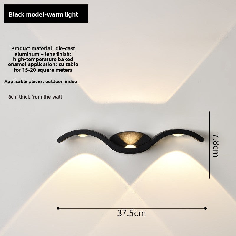 Seagull Outdoor Wall Lamp | IP65 Waterproof Aluminum Courtyard Light
