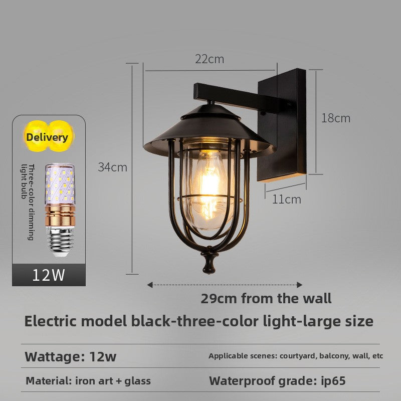 Outdoor Wall Lamp | Waterproof Aluminum LED Light for Exterior Spaces
