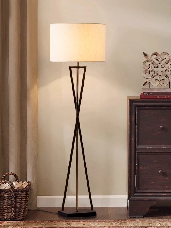 Modern American Iron Table & Floor Lamp | App & Remote Control Smart Light