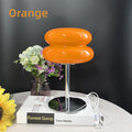Nordic Bauhaus Glass Bedside Lamp | USB Dimmable 3-Color Table Light