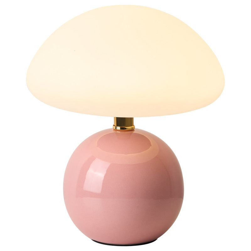 Mushroom Table Lamp | Soft Glow Ceramic Night Light