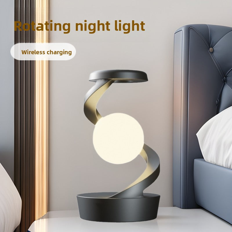 Gesture Control Desk Lamp | 15W Wireless Charger with RGB Night Light