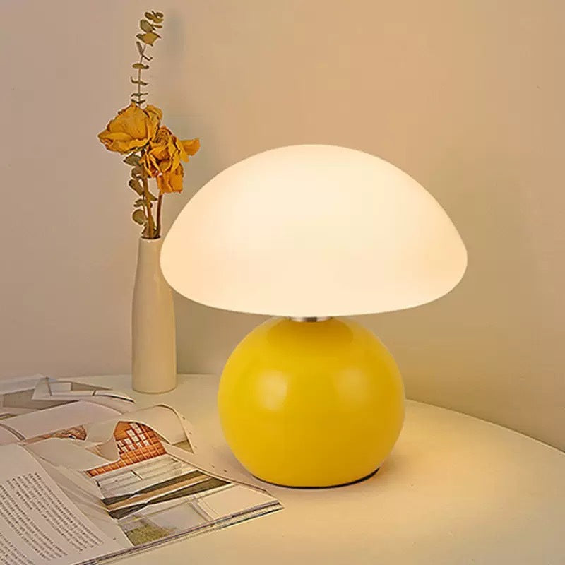 Mushroom Table Lamp | Soft Glow Ceramic Night Light