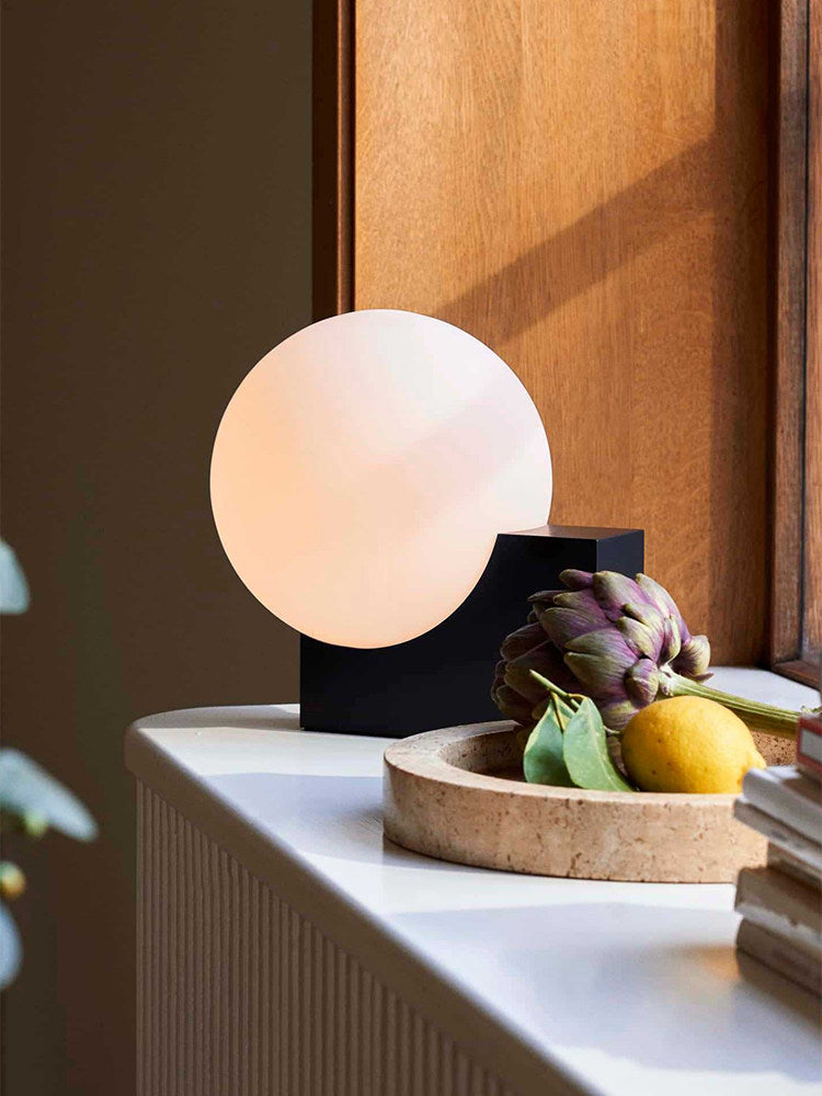 Designer Bedside Lamp | Postmodern Snail-Shape Table & Wall Light