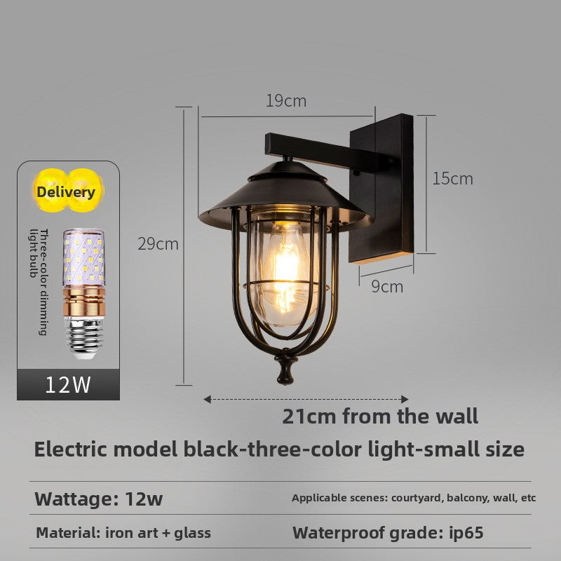 Outdoor Wall Lamp | Waterproof Aluminum LED Light for Exterior Spaces