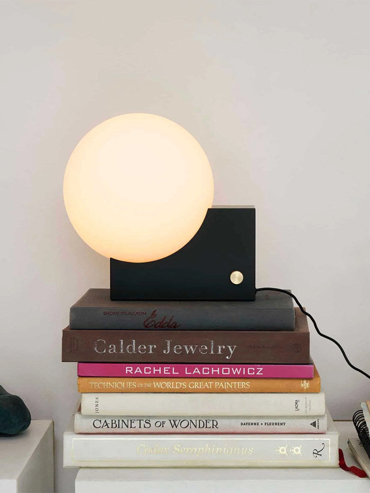Designer Bedside Lamp | Postmodern Snail-Shape Table & Wall Light