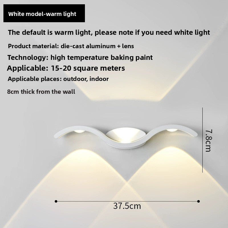 Seagull Outdoor Wall Lamp | IP65 Waterproof Aluminum Courtyard Light