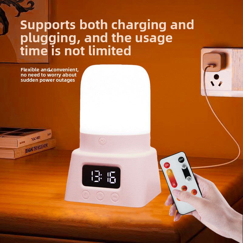 Red Light Therapy Lamp | 670nm Amber & Red Sleep & Wellness Night Light