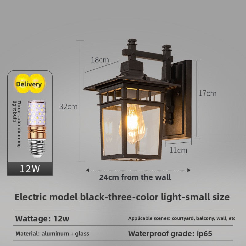 Outdoor Wall Lamp | Waterproof Aluminum LED Light for Exterior Spaces