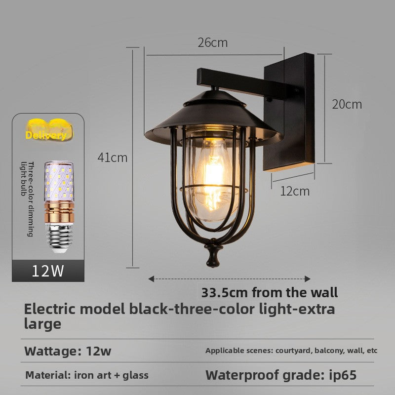 Outdoor Wall Lamp | Waterproof Aluminum LED Light for Exterior Spaces