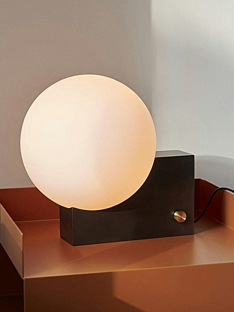 Designer Bedside Lamp | Postmodern Snail-Shape Table & Wall Light