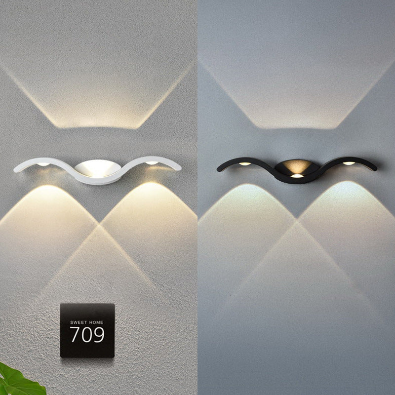 Seagull Outdoor Wall Lamp | IP65 Waterproof Aluminum Courtyard Light