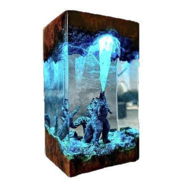Godzilla Atomic Breathing Lamp | Monster Resin Night Light