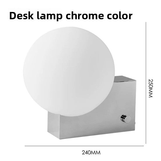 Designer Bedside Lamp | Postmodern Snail-Shape Table & Wall Light