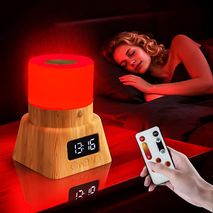 Red Light Therapy Lamp | 670nm Amber & Red Sleep & Wellness Night Light
