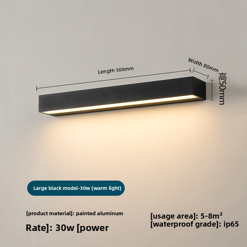 Waterproof Outdoor LED Wall Lamp | IP65 Aluminum Exterior Light 12W–48W