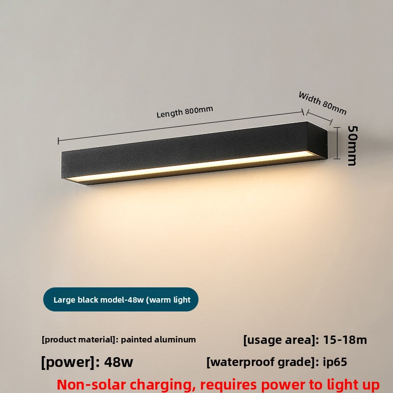 Waterproof Outdoor LED Wall Lamp | IP65 Aluminum Exterior Light 12W–48W