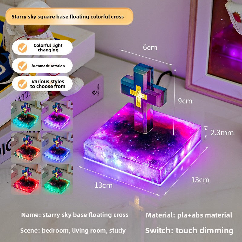 Magnetic Levitation Starry Sky Lamp | Floating LED Celestial Desk Light