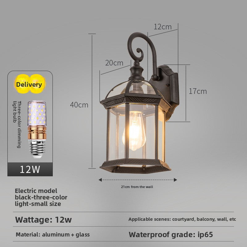 Outdoor Wall Lamp | Waterproof Aluminum LED Light for Exterior Spaces