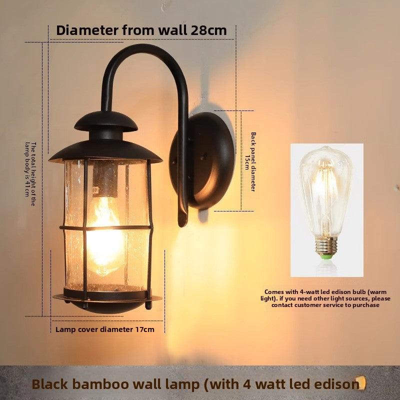 Outdoor Wall Lamp | Waterproof Aluminum LED Light for Exterior Spaces