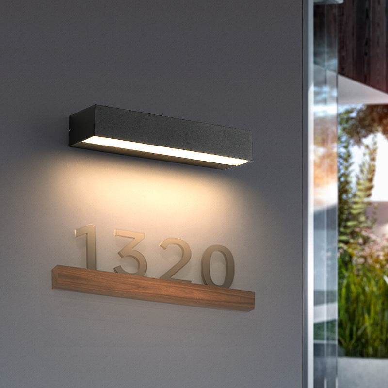 Waterproof Outdoor LED Wall Lamp | IP65 Aluminum Exterior Light 12W–48W