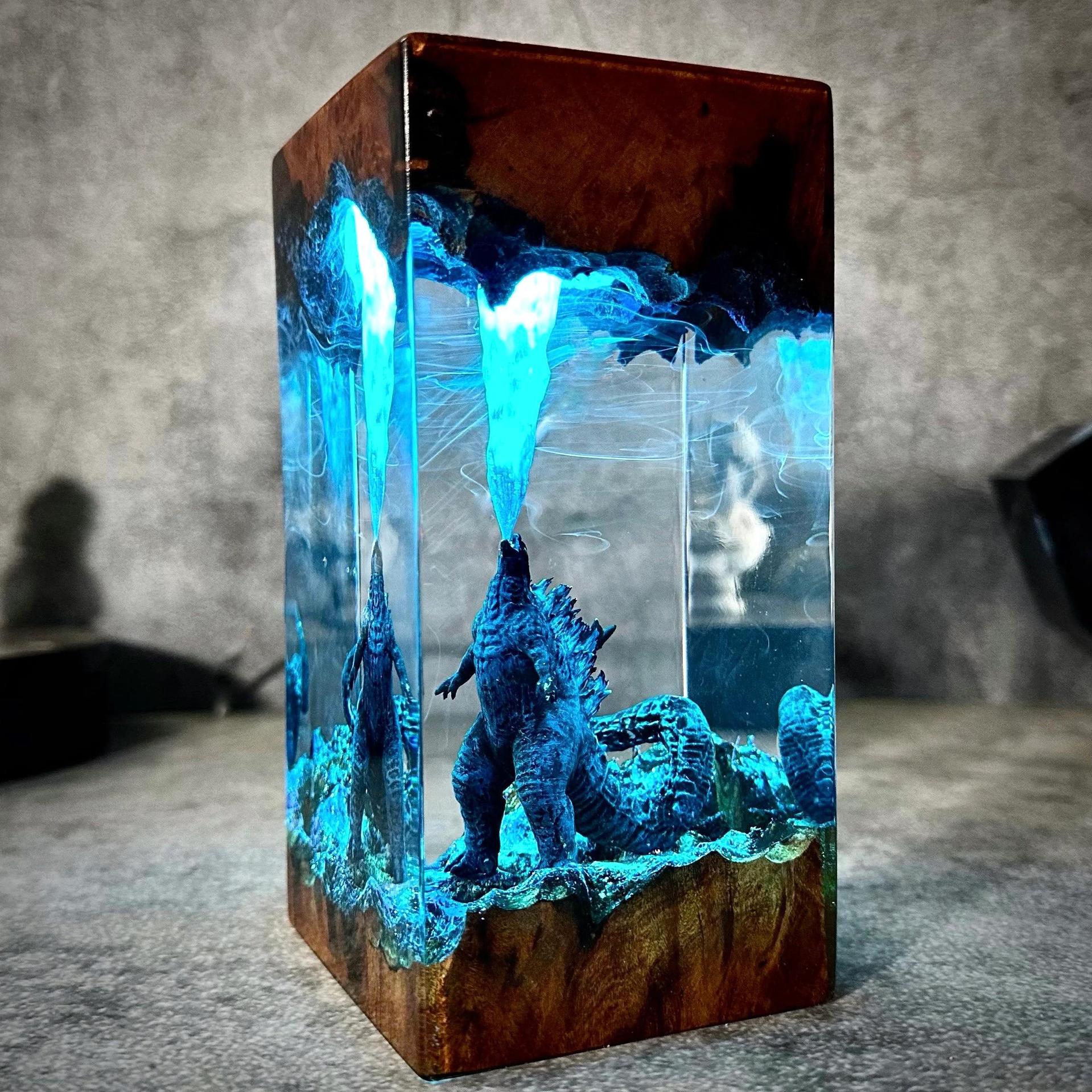 Godzilla Atomic Breathing Lamp | Monster Resin Night Light