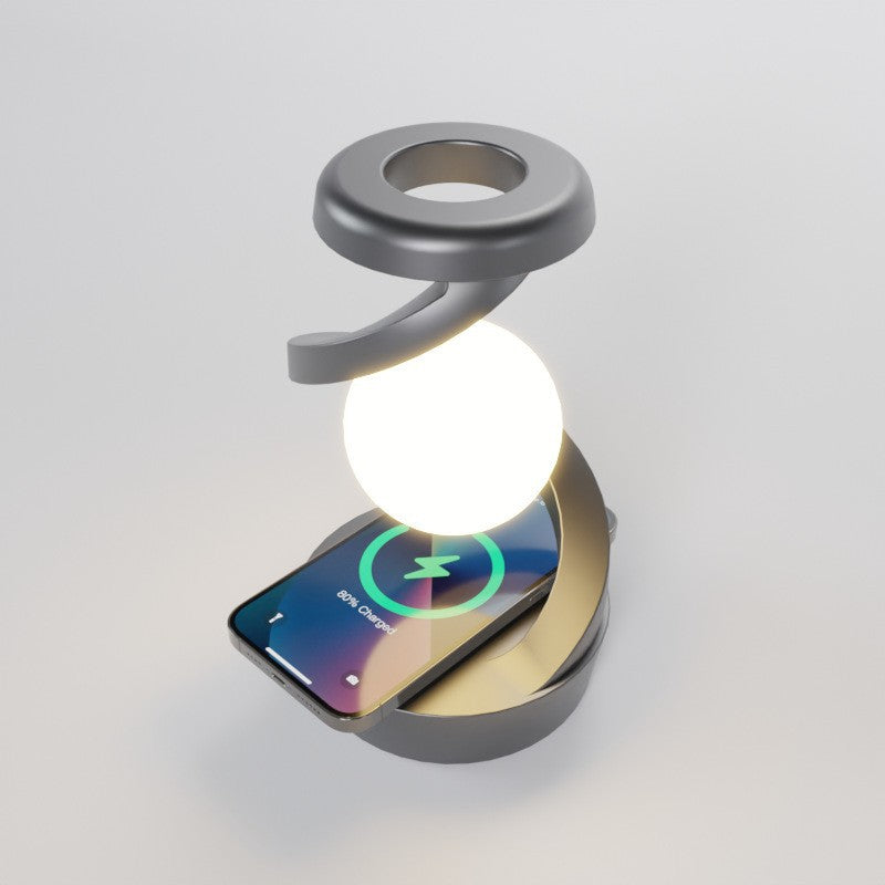 Gesture Control Desk Lamp | 15W Wireless Charger with RGB Night Light