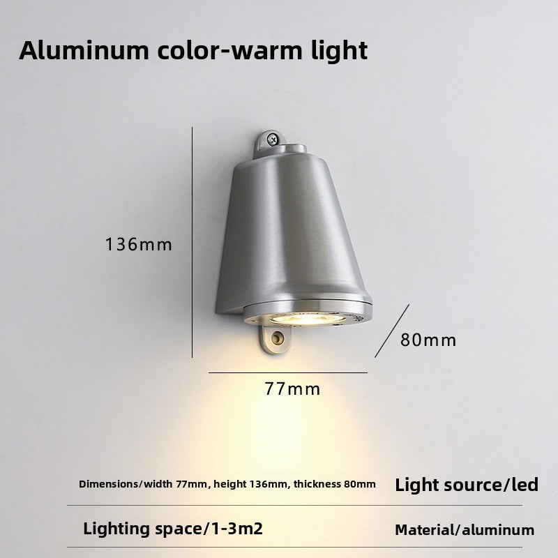 Industrial Waterproof LED Wall Lamp | IP65 Outdoor & Indoor Vintage Light